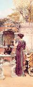 At the Garden Shrine Pompeii John William Godward